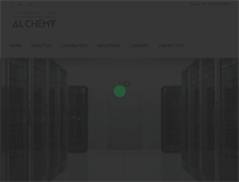 Tablet Screenshot of information-alchemy.com